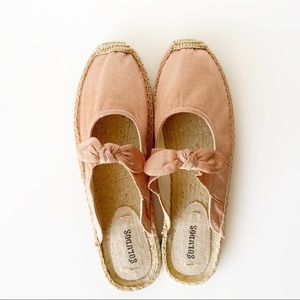 Soludos Alma Espadrille Mules Blossom Pink 8.5